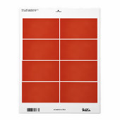 Moderne warme rote Grainy Textur (Vorne)
