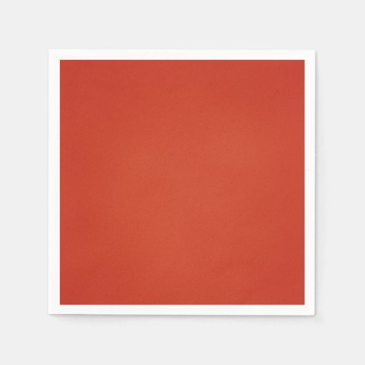 Moderne warme rote Grainy Textur Serviette (Vorderseite)