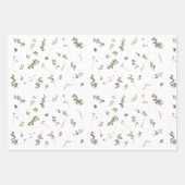 Moderne, warme Winterbergbahn Geschenkpapier Set (Vorderseite 3)