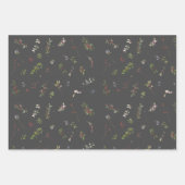 Moderne, warme Winterbergbahn Geschenkpapier Set (Vorderseite 2)