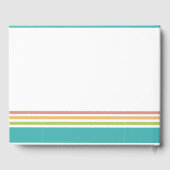 Moderne Wartezeit - Adoption, neues Baby Gästebuch (Rückseite)