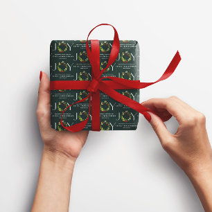 Moderne Wasserfarbe botanische Freude Corporate Gr Geschenkpapier