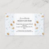 Moderne Wasserfarbe Daisy Floral Rabattkarte (Rückseite)