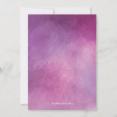 Moderne Wasserfarbe Erste heilige Kommune Einladun Einladung (Rückseite)