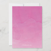 Moderne Wasserfarbe Erste heilige Kommune Einladun Einladung (Rückseite)