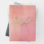 Moderne Wasserfarbe Geschenkpapier Set (Beispiel)