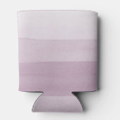 Moderne Wasserfarbe Lila Ombre Wedding Dosenkühler (Rückseite)