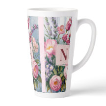 Moderne Wasserfarbe rosa Lavendelblüten 