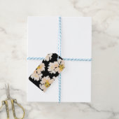 Moderne Wasserfarbe Rosa Peelings Geschenkanhänger (Mit Garn)