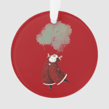 Moderne Wasserfarbe Weihnachten farbenfroher Tanne