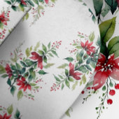 Moderne Wasserfarbe Weihnachtsbaum Weihnachtsfeier Geschenkpapier Set