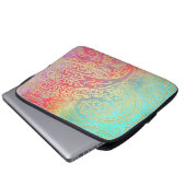 Moderne Wasserfarben aus Gruß und Gold Laptopschutzhülle (Vorne Knopf)