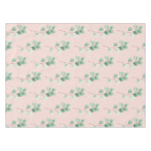Moderne Wasserfarben-Blätter-Muster Tischdecke (Vorderseite (Horizontal))
