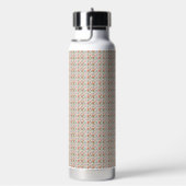 Moderne Wasserfarben-Blumenmuster Trinkflasche (rechts)
