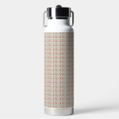 Moderne Wasserfarben-Blumenmuster Trinkflasche (Vorderseite)