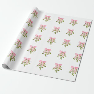Moderne Wasserfarben Weihnachten Geschenkpapier