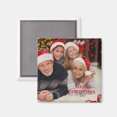 Moderne Wasserfarben Weihnachten Magnet (Vorderseite/Rückseite)
