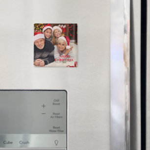 Moderne Wasserfarben Weihnachten Magnet