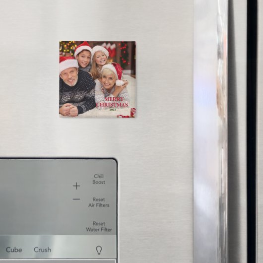 Moderne Wasserfarben Weihnachten Magnet (In Situ (Kühlschrank))