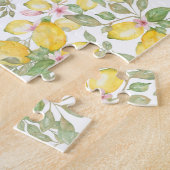 Moderne Wasserfarben Zitronenfrüchte Puzzle (Seite)