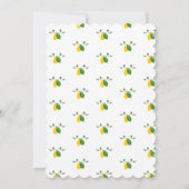 Moderne Wasserfarbenlampe Kinderring Kinderdusche Einladung (Rückseite)