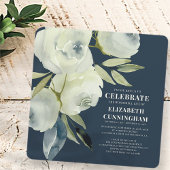 Moderne Wasserfarbenprägung Einladung