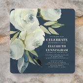 Moderne Wasserfarbenprägung Einladung