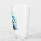 Moderne Wasserfarbenwelt - Weltangebot Glas (Links)