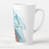 Moderne Wasserfarbenwelt - Weltangebot Milchtasse (Rechts)