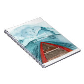 Moderne Wasserfarbenwelt - Weltangebot Notizblock (Rechte Seite)