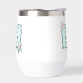 Moderne Wasserflasche "Immer meine Schwester" (Links)