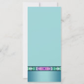 Moderne Wasserlilie mandala (Rückseite)