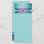 Moderne Wasserlilie mandala (Vorne/Hinten)