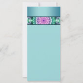 Moderne Wasserlilie mandala (Vorderseite)