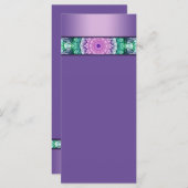 Moderne Wasserlilie mandala (Vorne/Hinten)