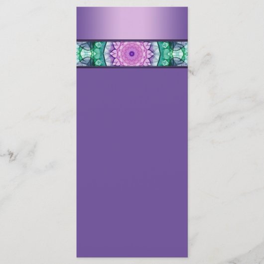 Moderne Wasserlilie mandala (Vorderseite)