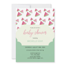 Moderne Wassermelone Aquarellbilder