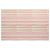 Moderne Wassermelone färbt Streifenmuster Stoff (Fat Quarter (45,7 x 55,9 cm))