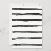 Moderne Wassermelone Sommermonate Party Einladung (Rückseite)