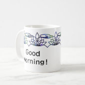 Moderne Wasserstraßen personalisiert Mug Kaffeetasse (Vorderseite Links)