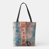 Moderne Watercolor-Tasche Tasche (Rückseite)
