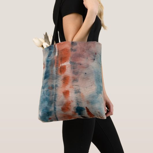 Moderne Watercolor-Tasche Tasche (Von Nahem)