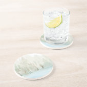 Moderne Watercolor-Waldlandschaft Getränkeuntersetzer (Seite)