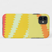Moderne Waves Abstrakt Graphic Case-Mate iPhone Hülle (Rückseite (Horizontal))