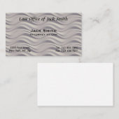 MODERNE Waves Business Card Visitenkarte (Vorne/Hinten)