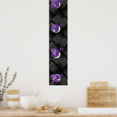 Moderne Weave Texture Poster (Küche)