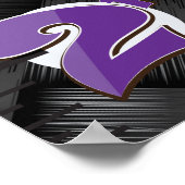 Moderne Weave Texture Poster (Ecke)