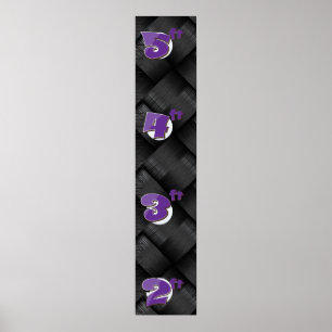 Moderne Weave Texture Poster