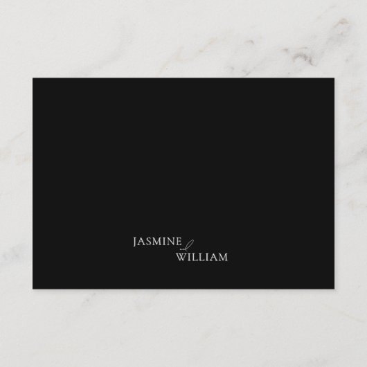 Moderne Website QR Code Card Begleitkarte (Rückseite)