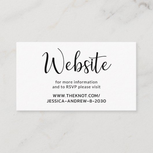 Moderne Website UAWG Enclosure Card Begleitkarte (Vorderseite)